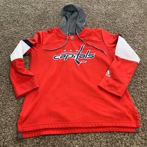 Adidas Washington Capitols hockey jersey hoodie women’s medium
